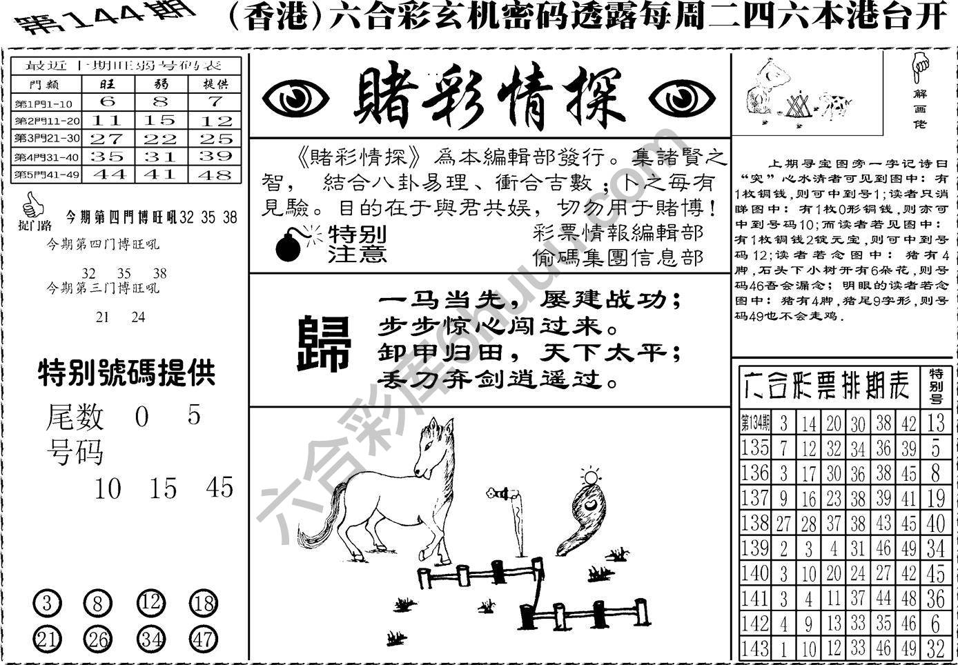 赌彩情探