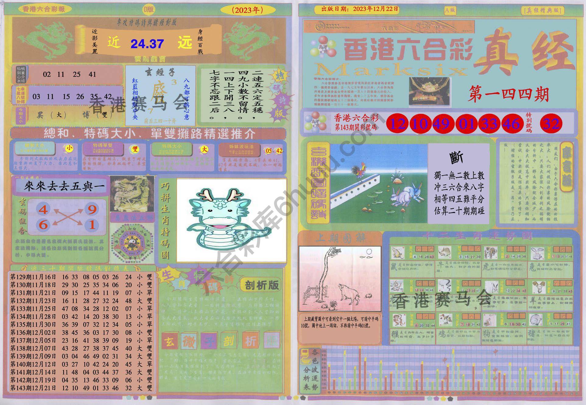 香港六合彩真经