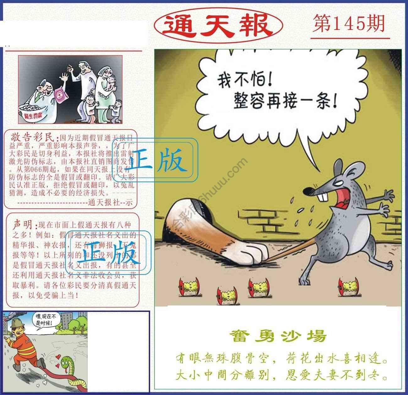 正版通天报