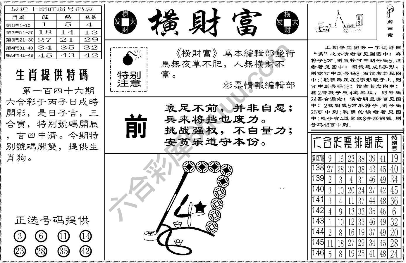 横财富