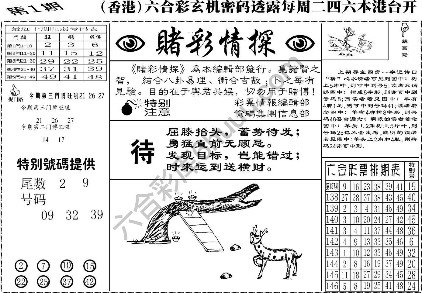 赌彩情探