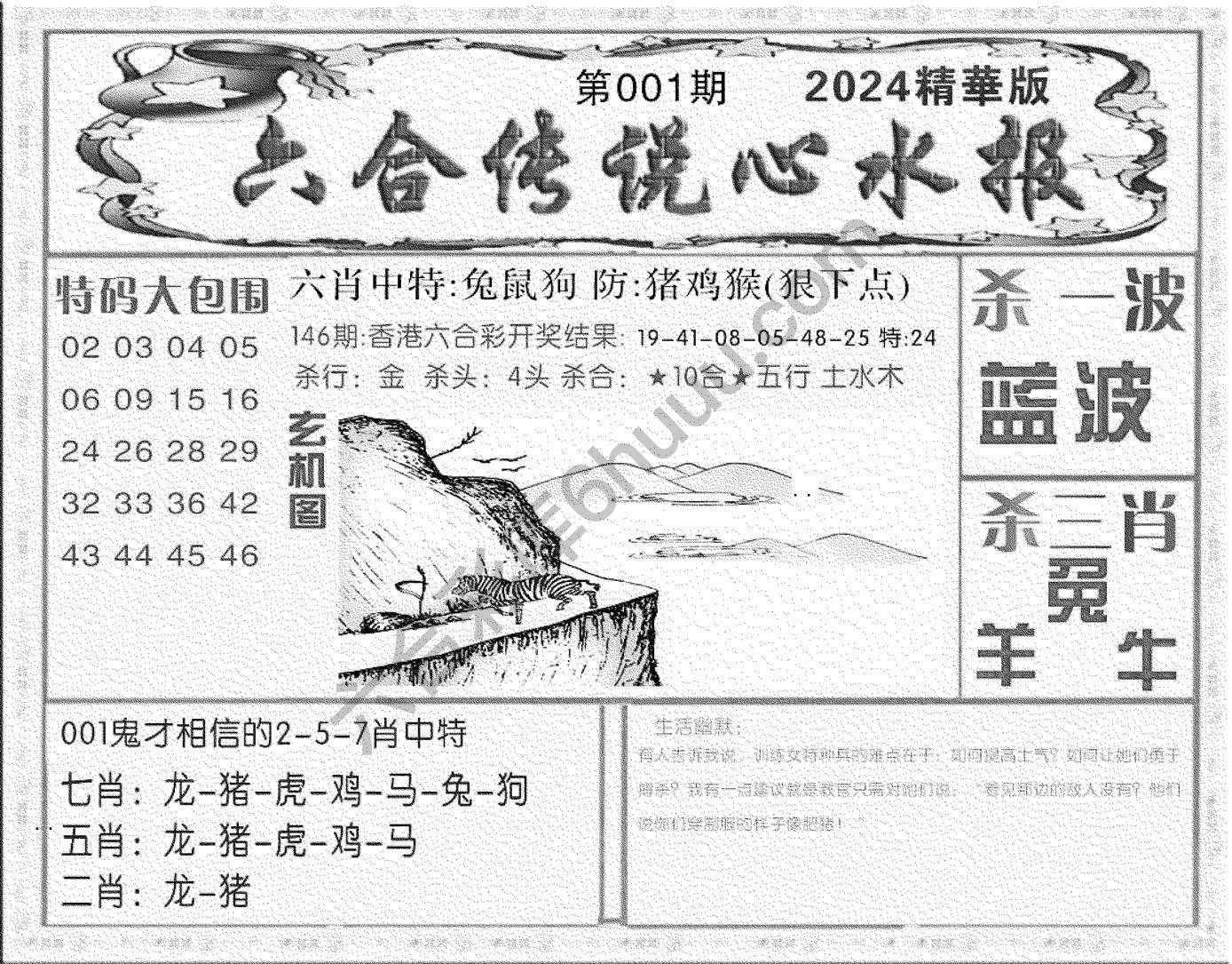 六合传说心水报