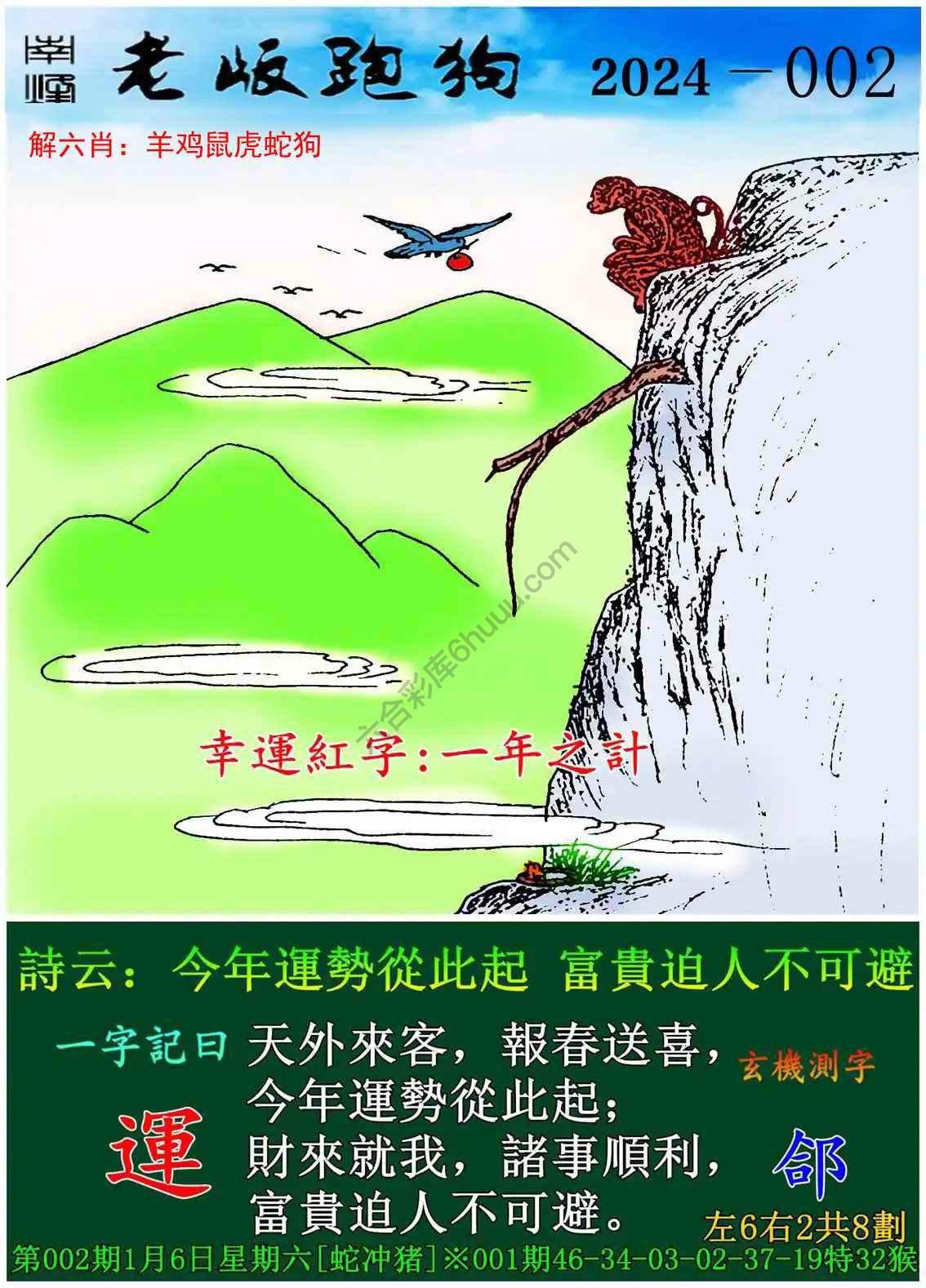 老版跑狗图