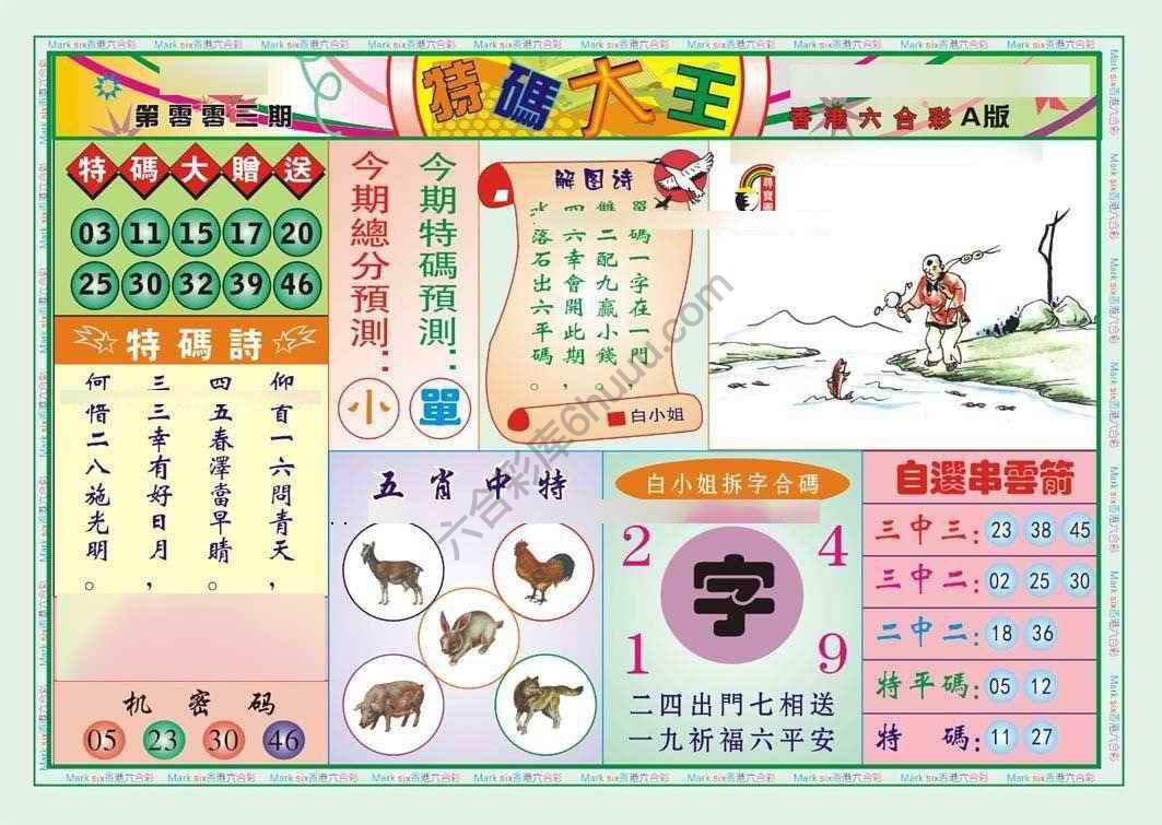 特码大王