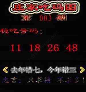 庄家吃码图