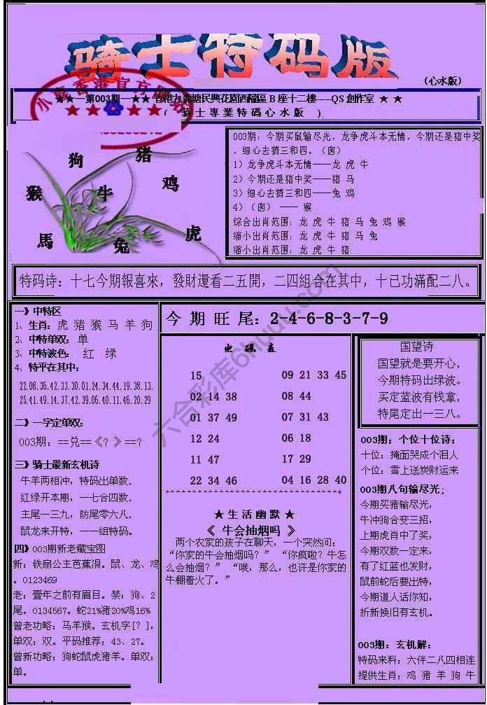 另类骑士特码版