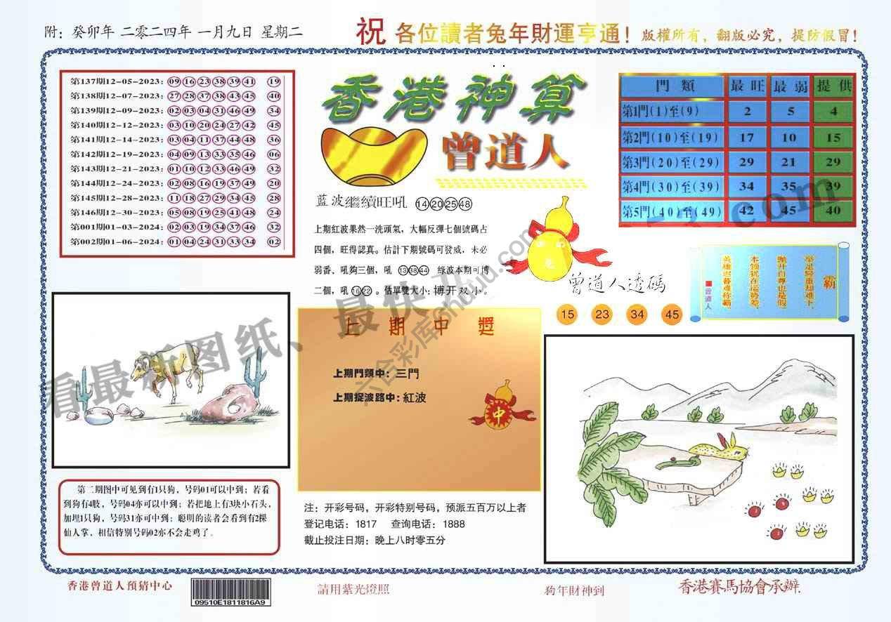 香港神算曾道人