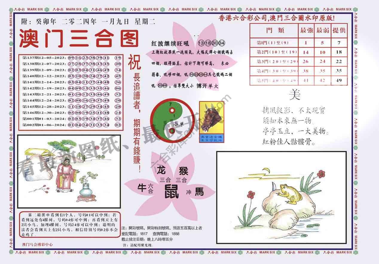 澳门三合图
