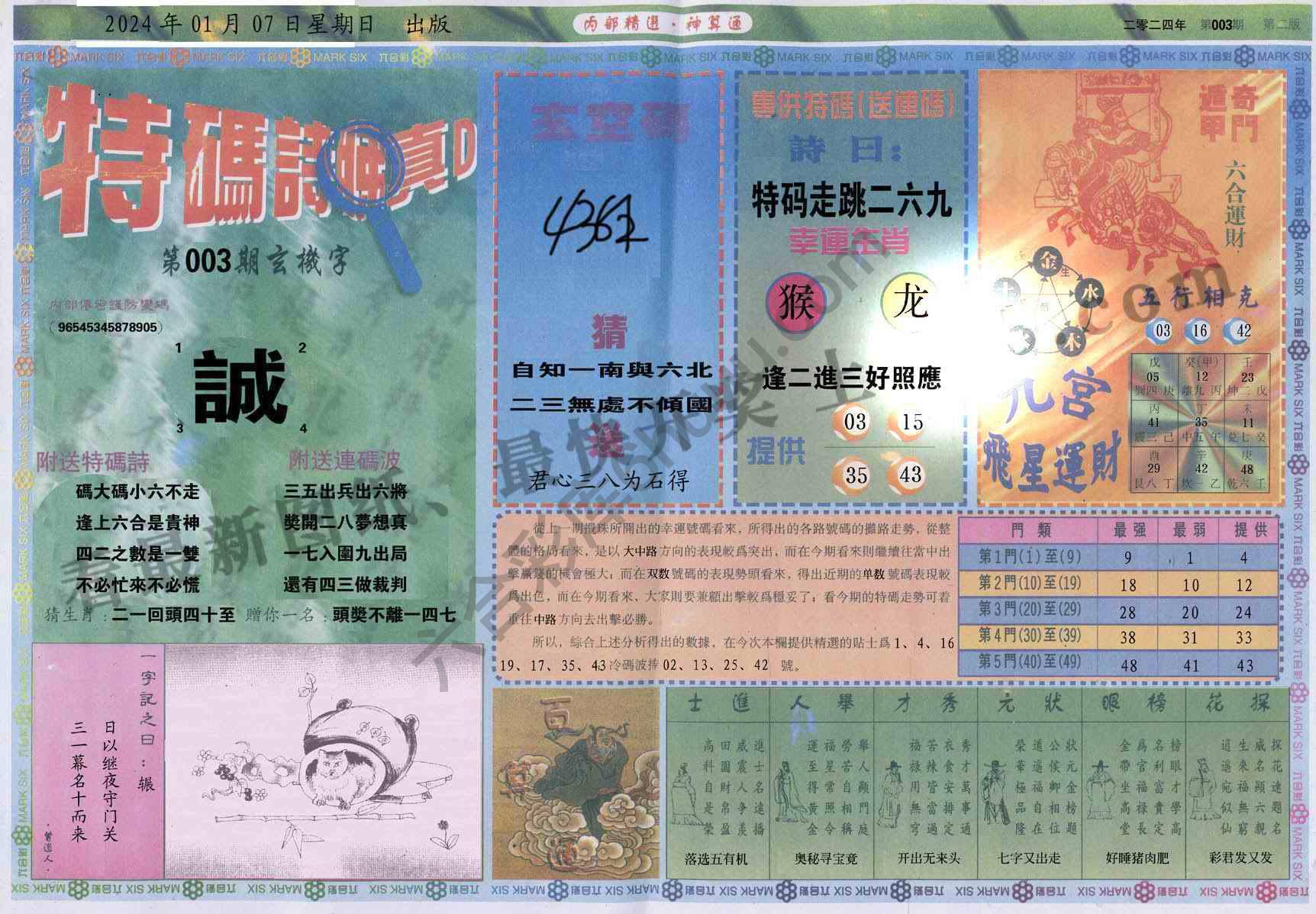 内部精选神算通