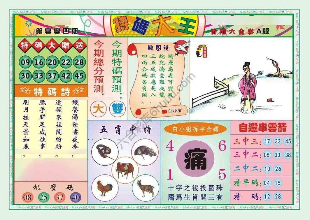 特码大王