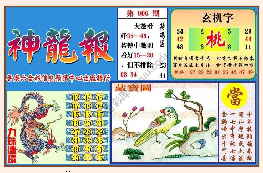 蓝月亮神龙报