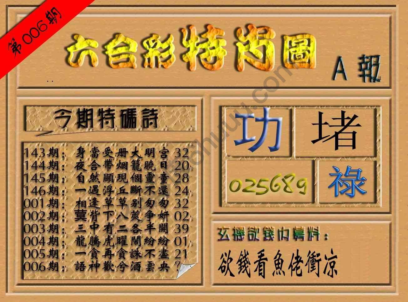 六合彩特肖图