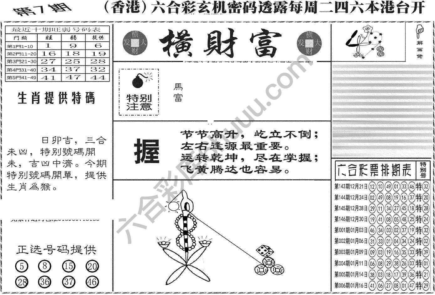 横财富