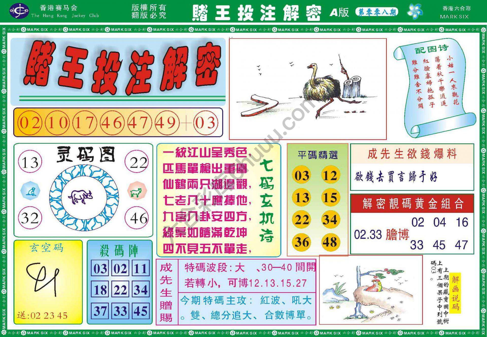 赌王投注解密