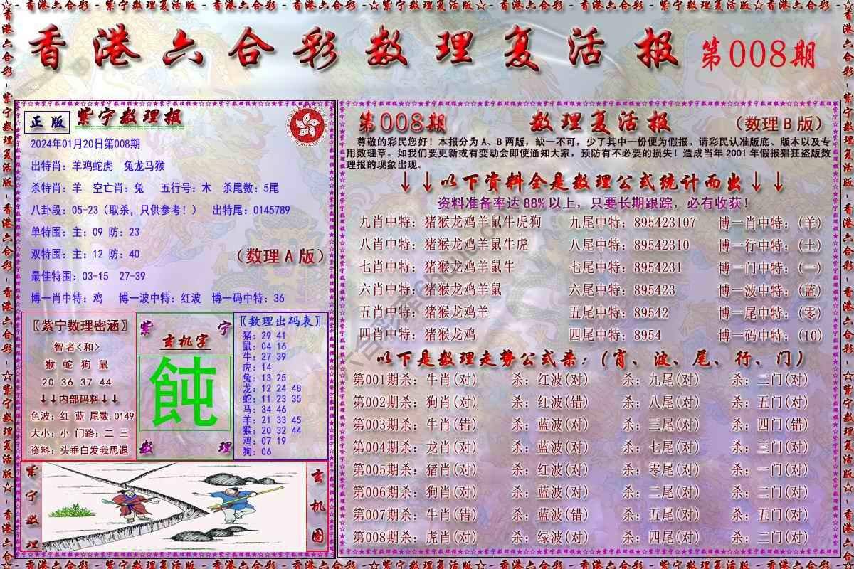 数理复活报
