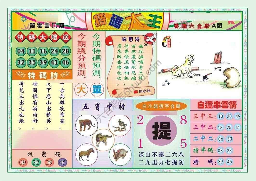 特码大王