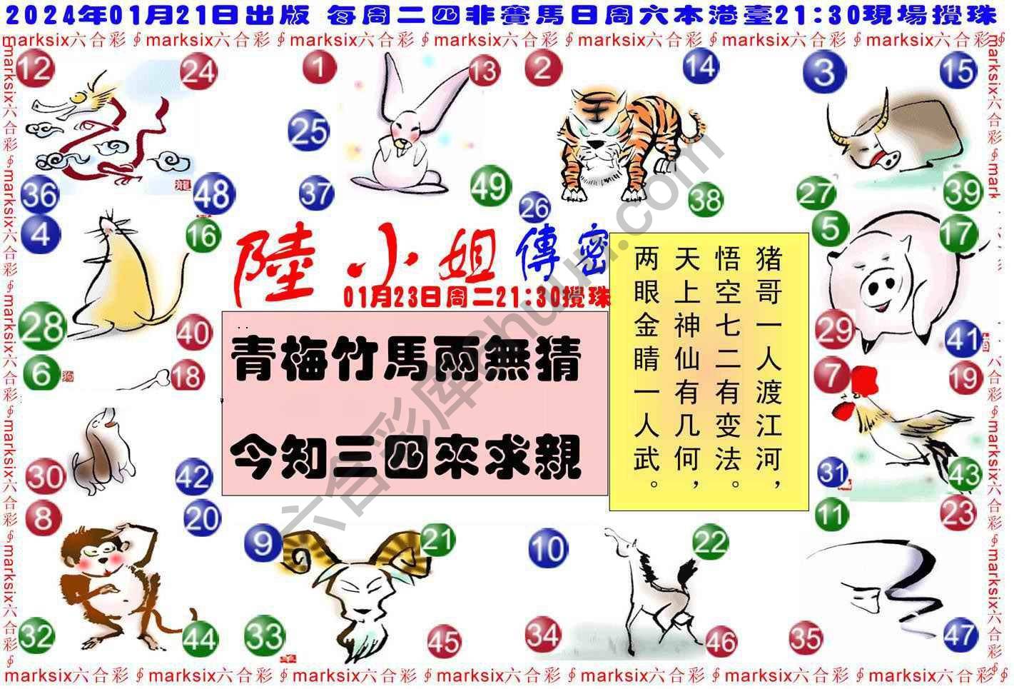 陆小姐传密