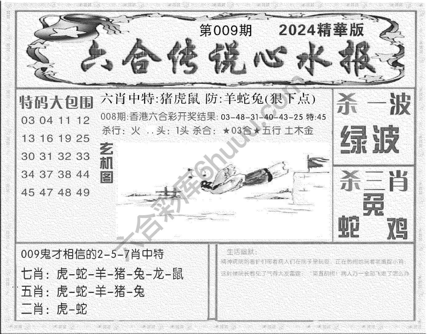六合传说心水报