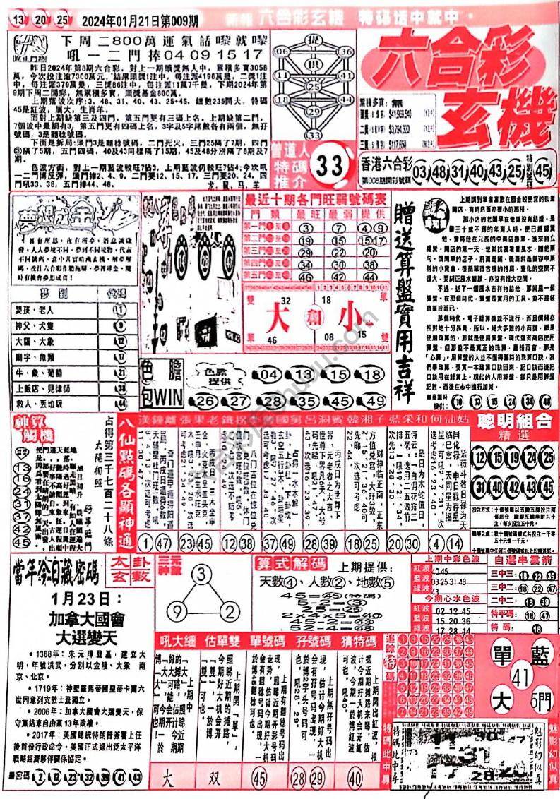 六合彩玄机