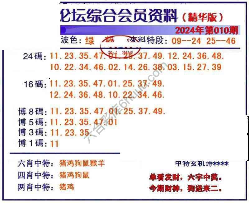 综合会员资料