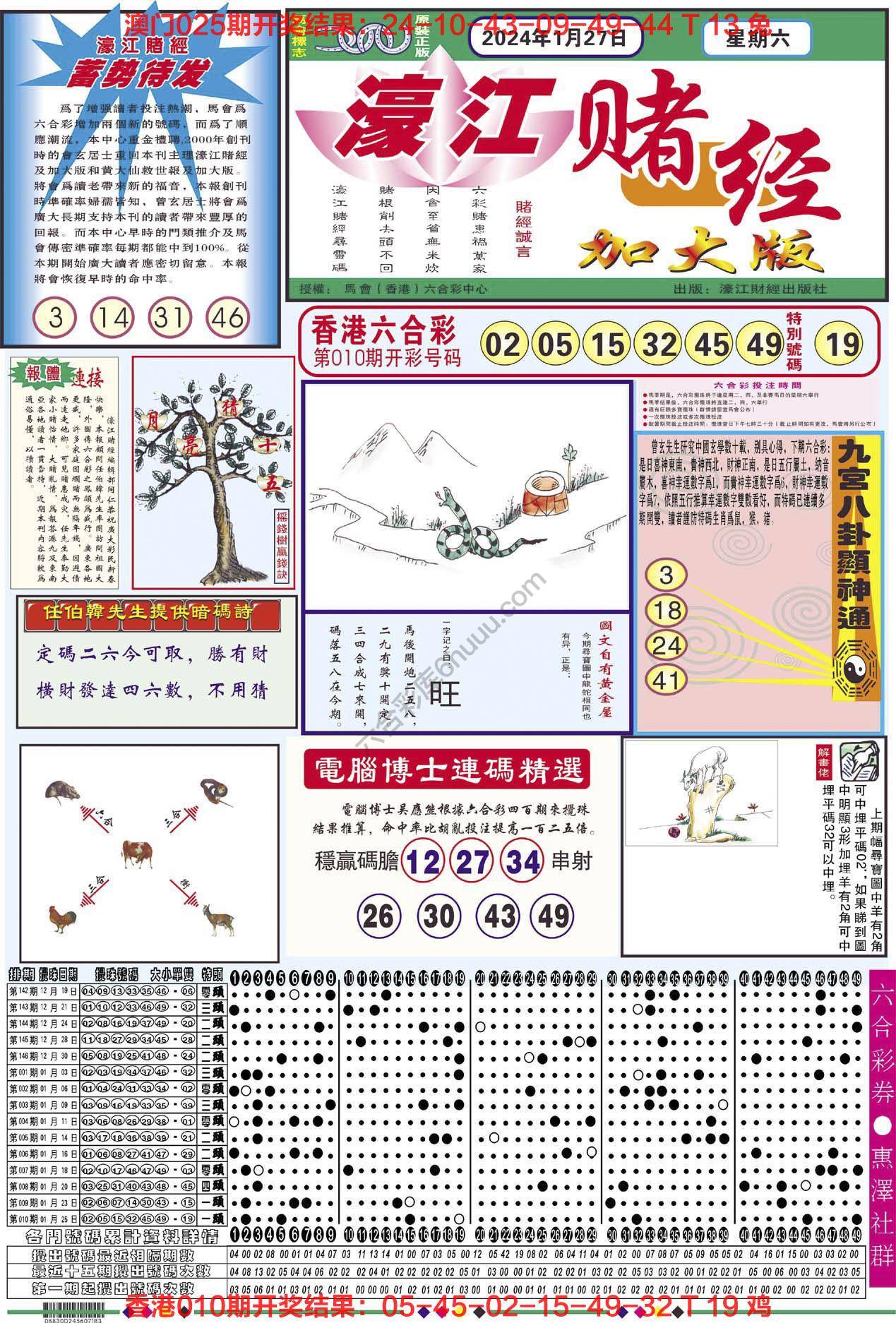 濠江赌经（加大版）