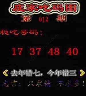庄家吃码图