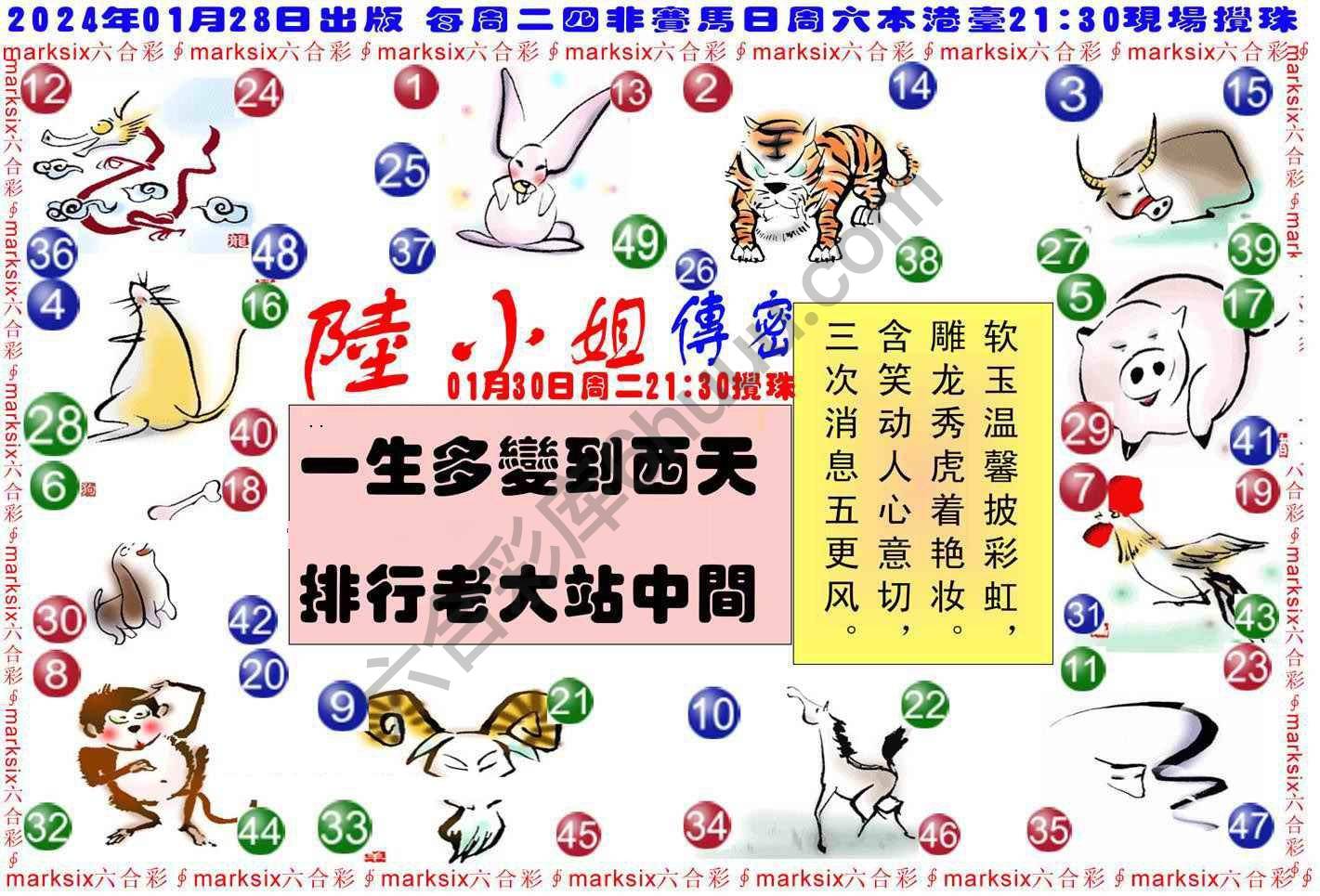 陆小姐传密