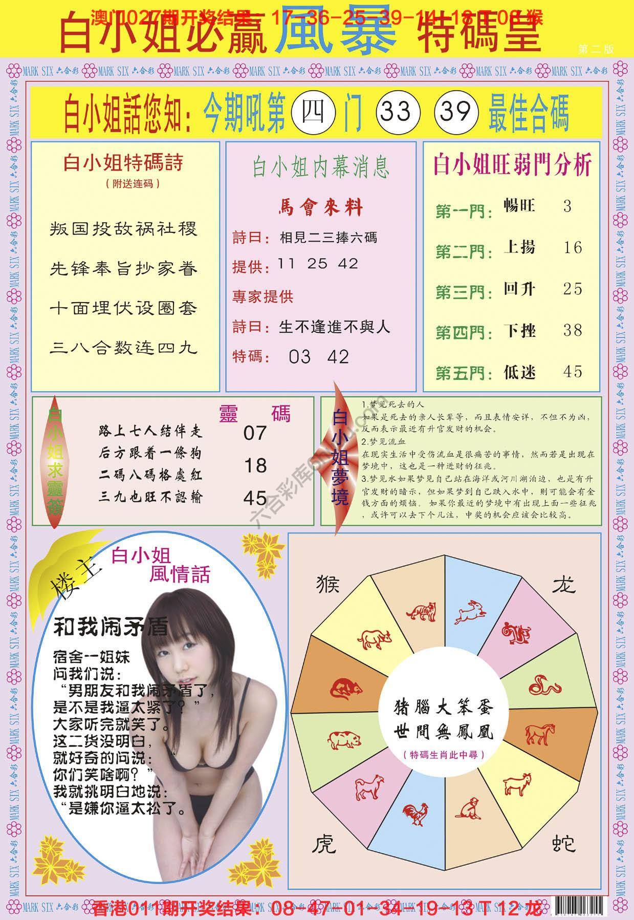 白小姐必赢特码皇