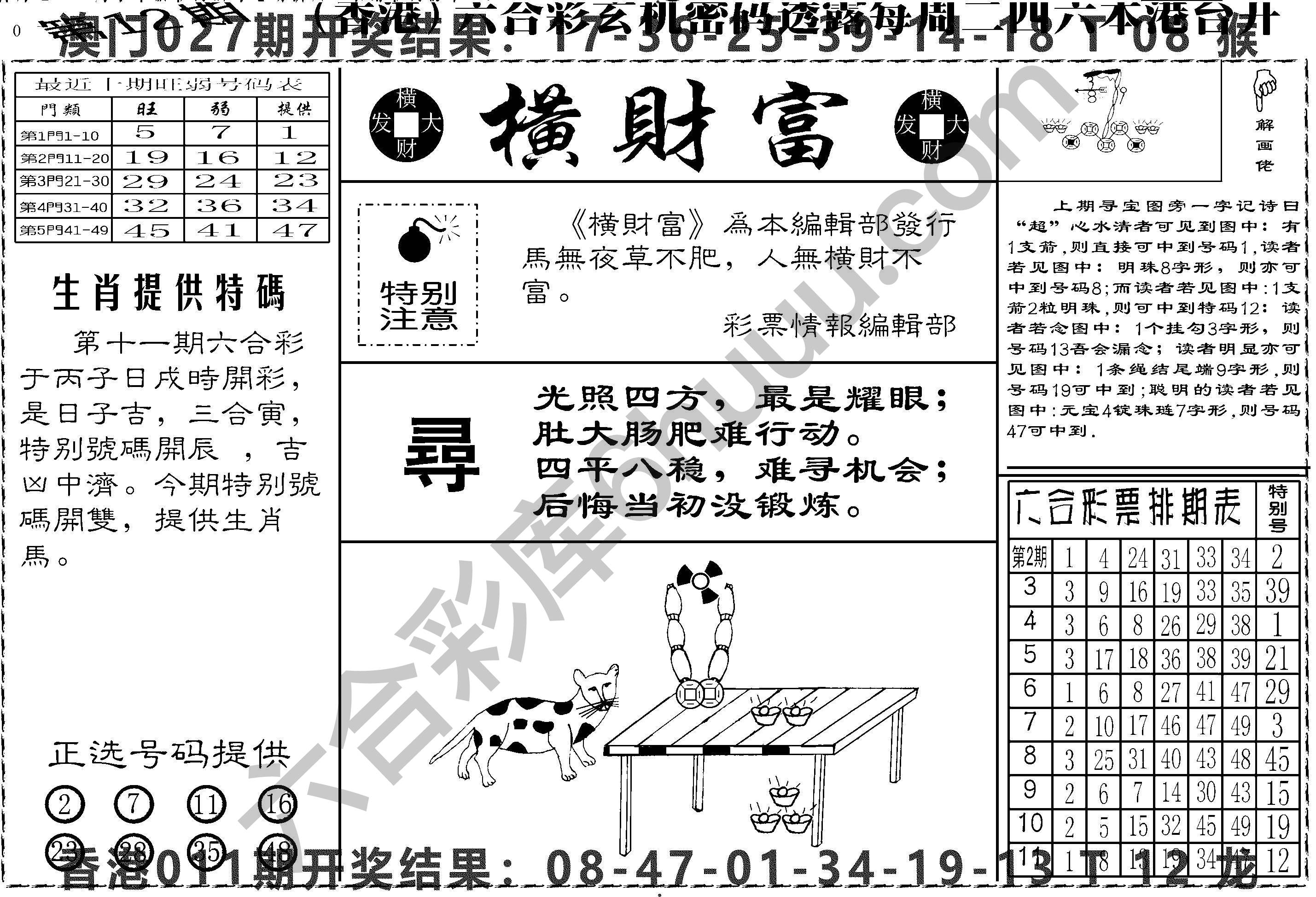 横财富