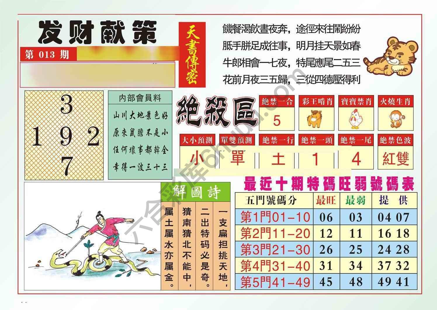发财献策