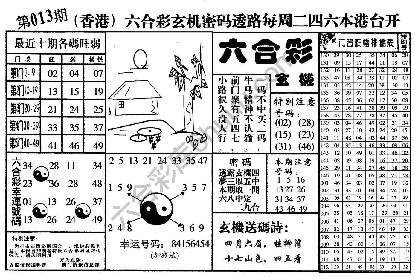 六合玄机