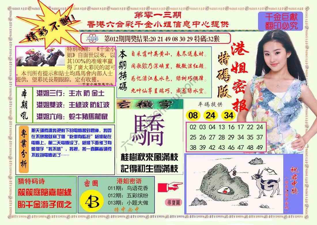 港姐密报