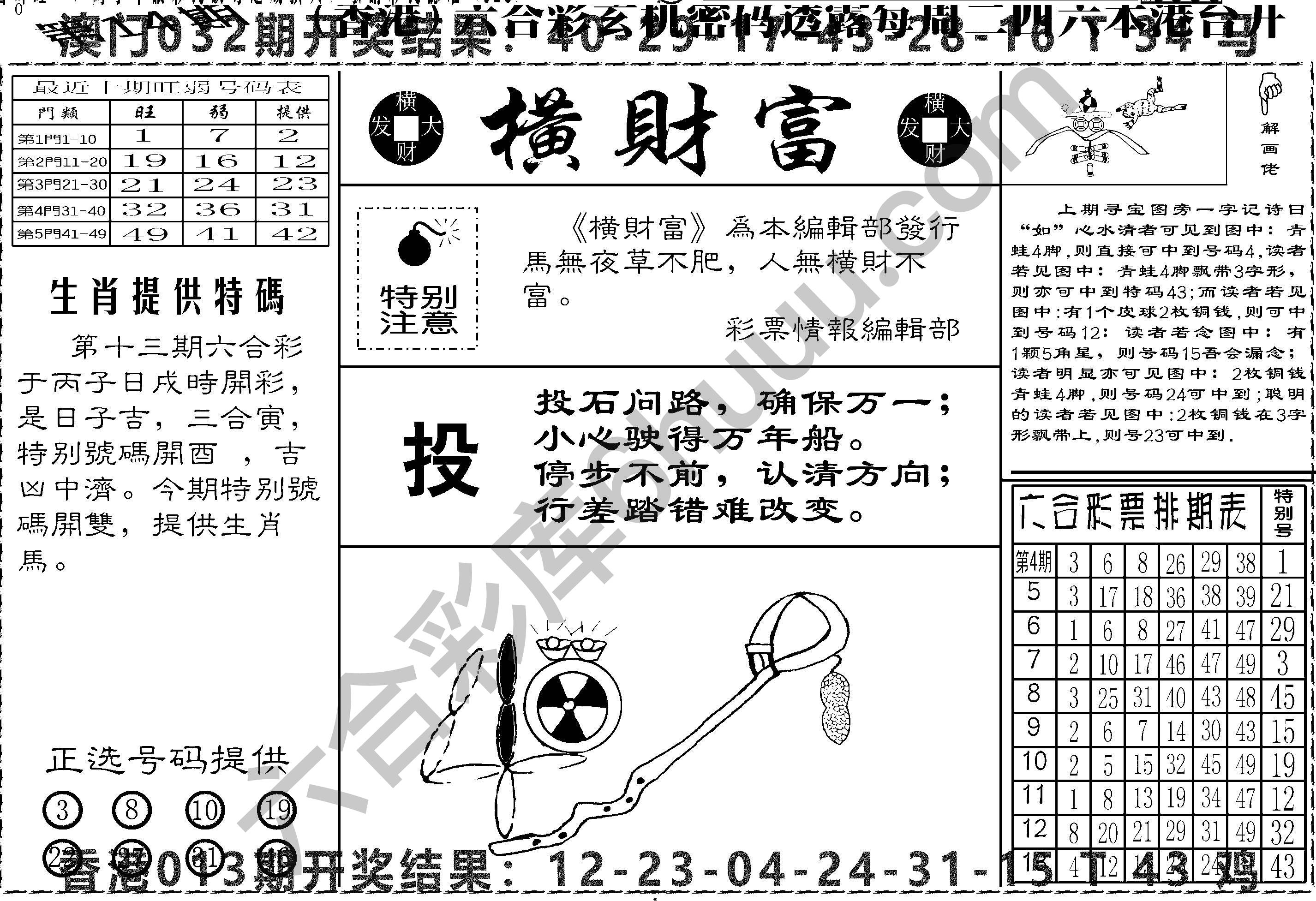 横财富