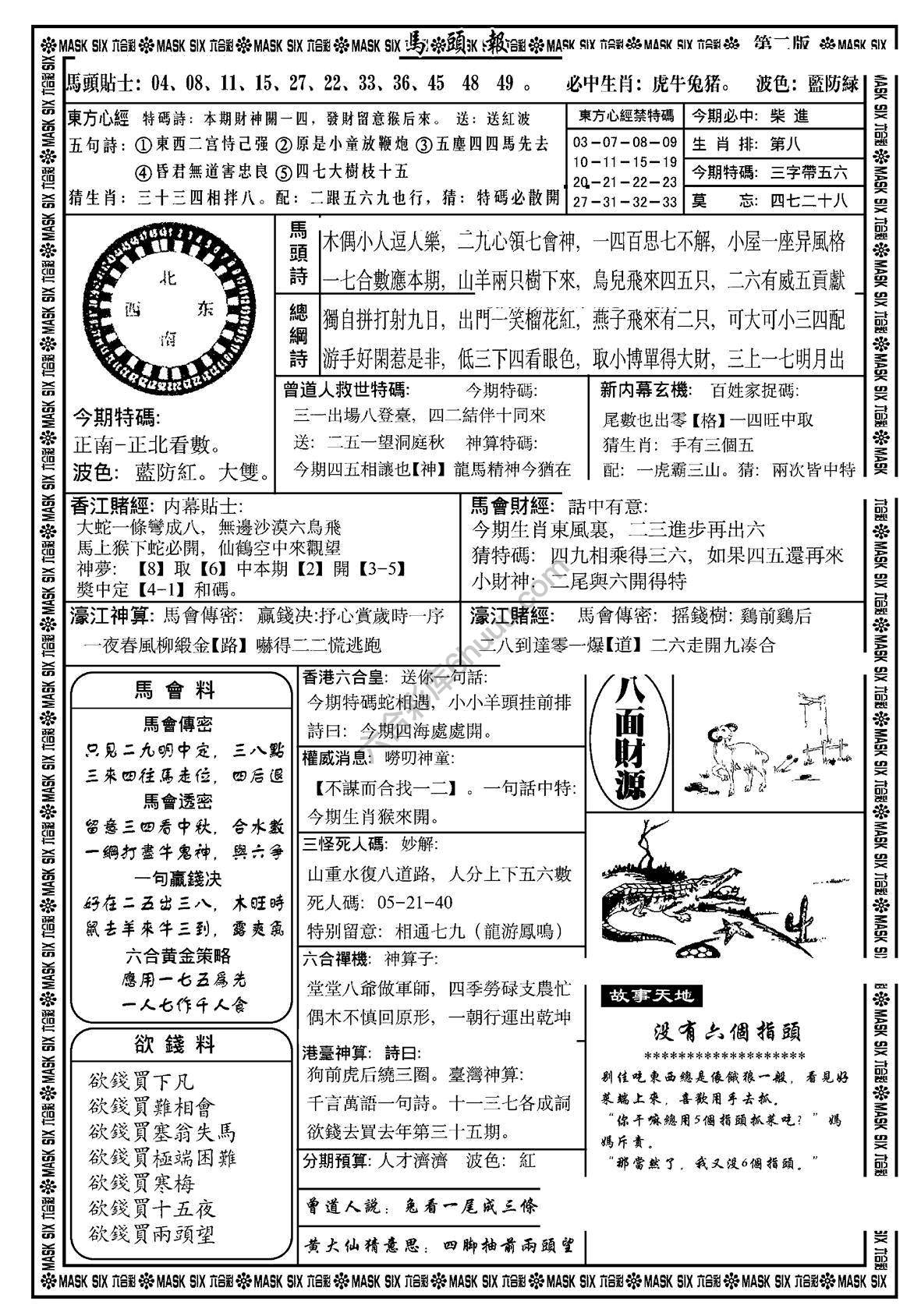 马头报