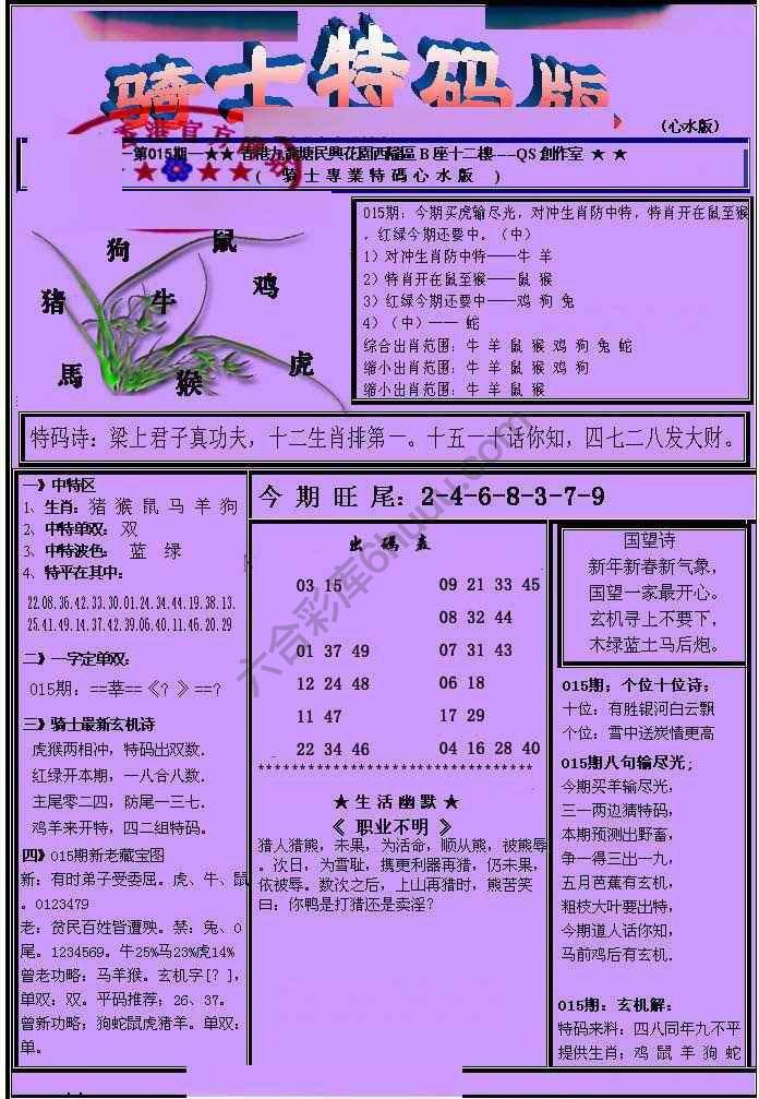 另类骑士特码版