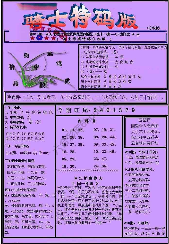 另类骑士特码版