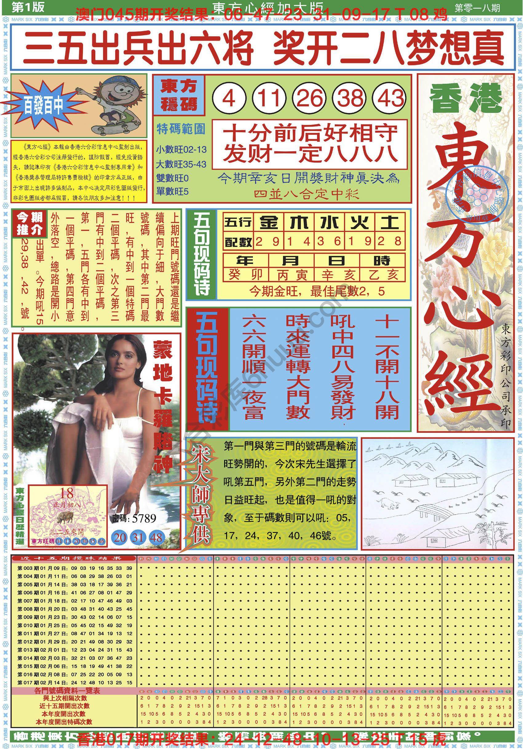东方心经加大版