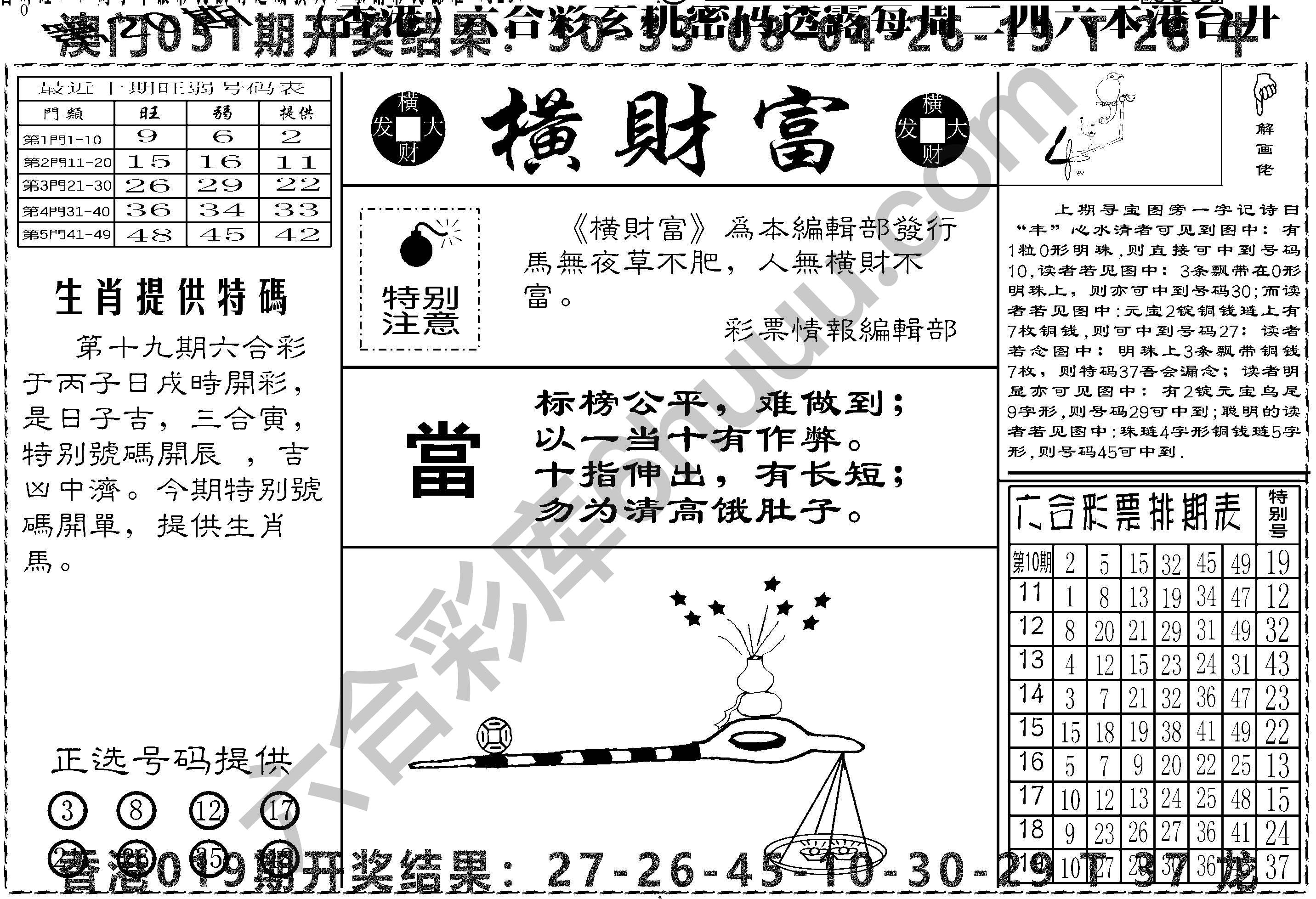 横财富