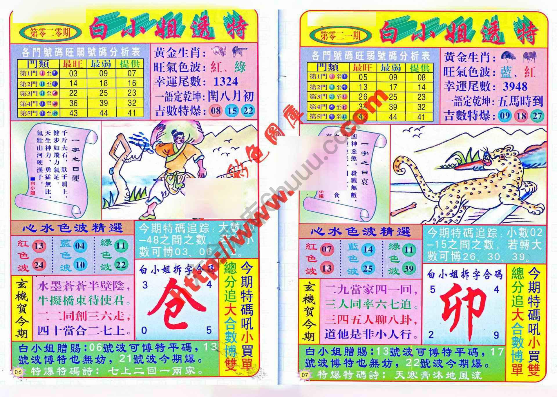 白小姐透特