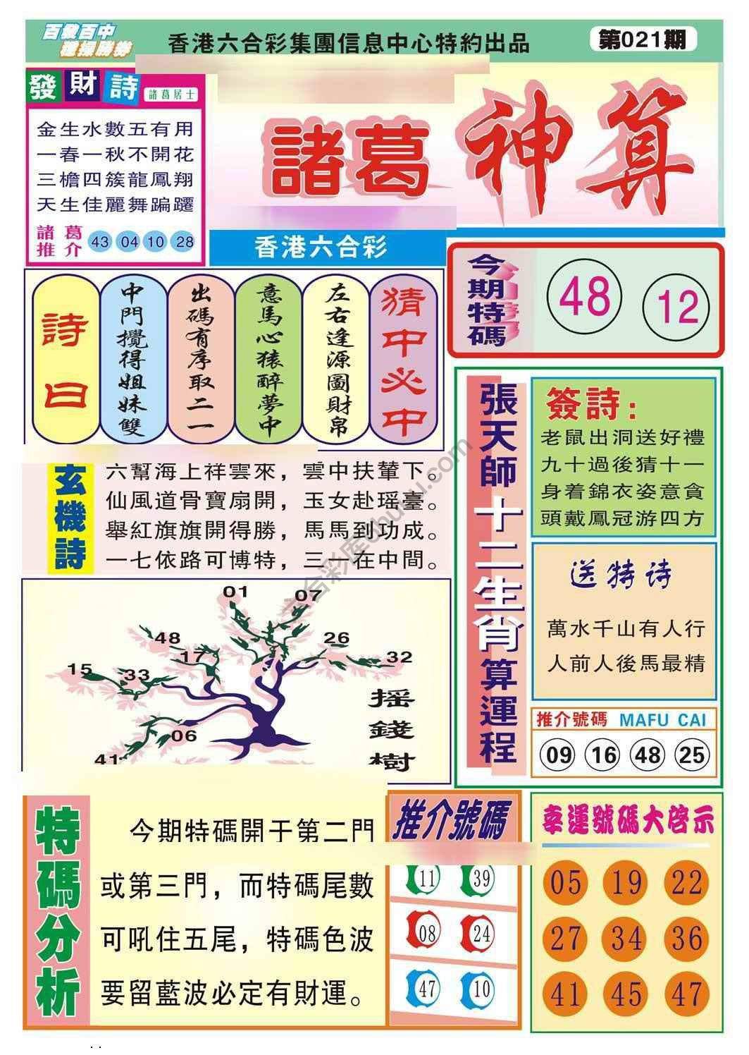 诸葛神算