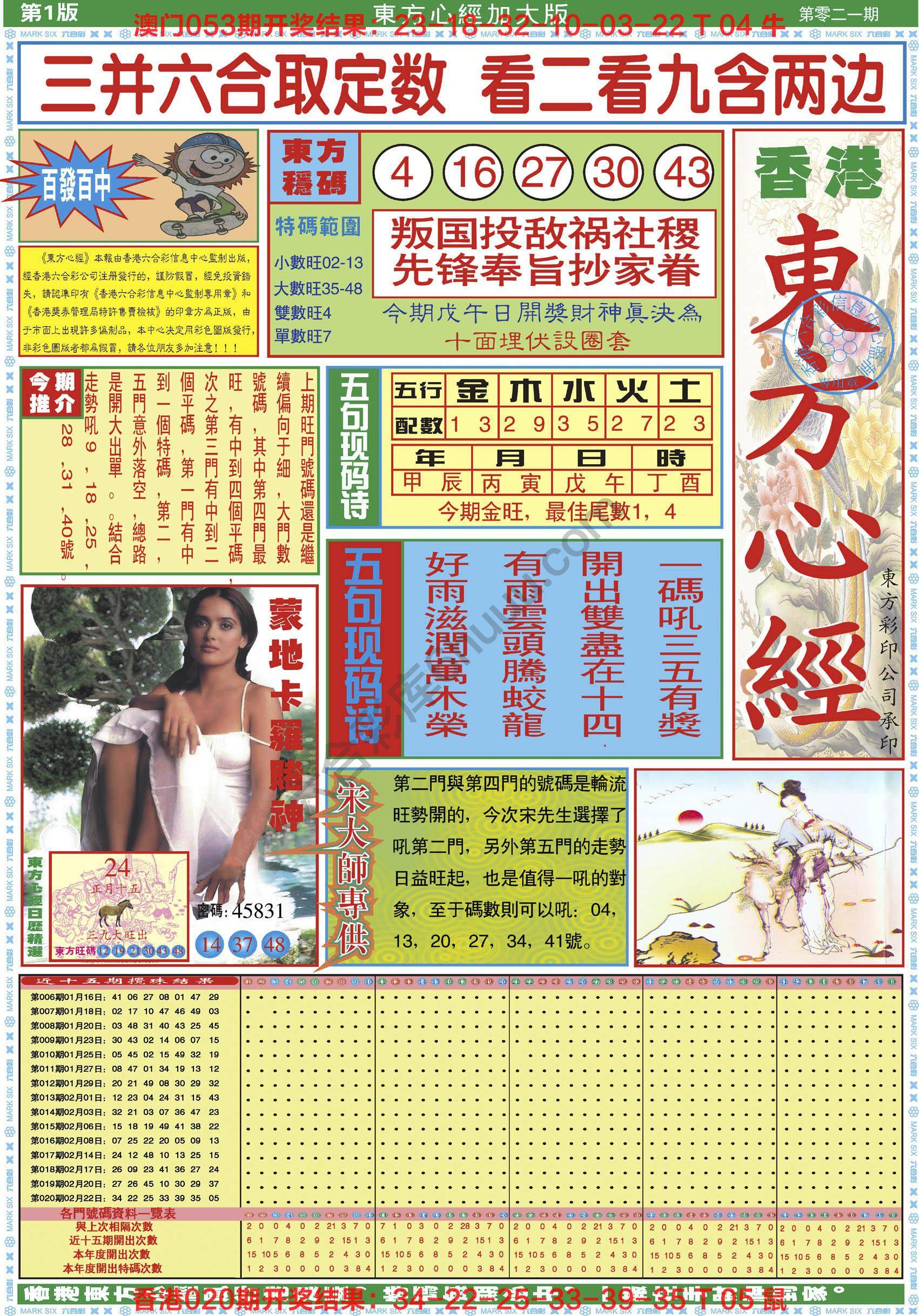 东方心经加大版