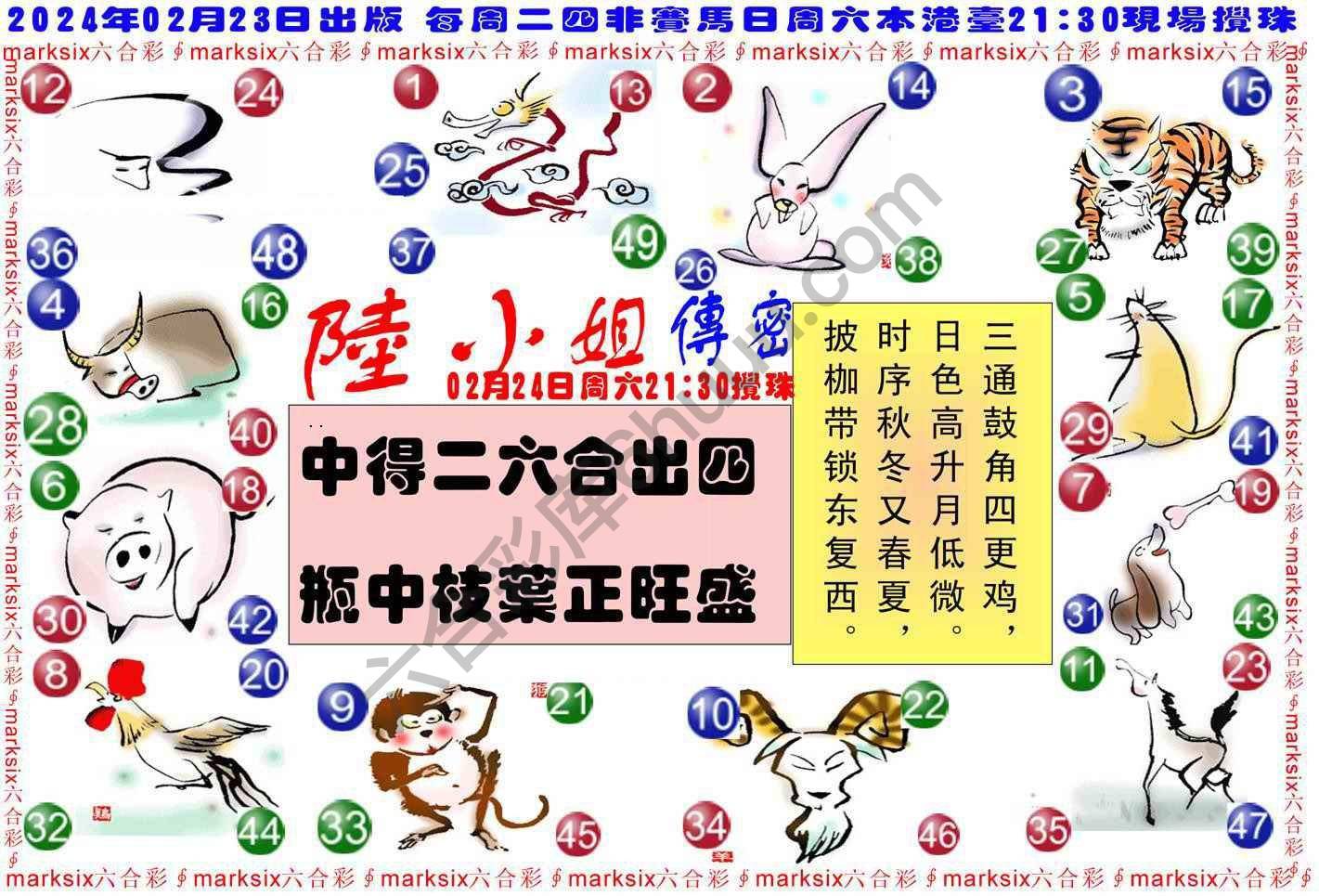陆小姐传密