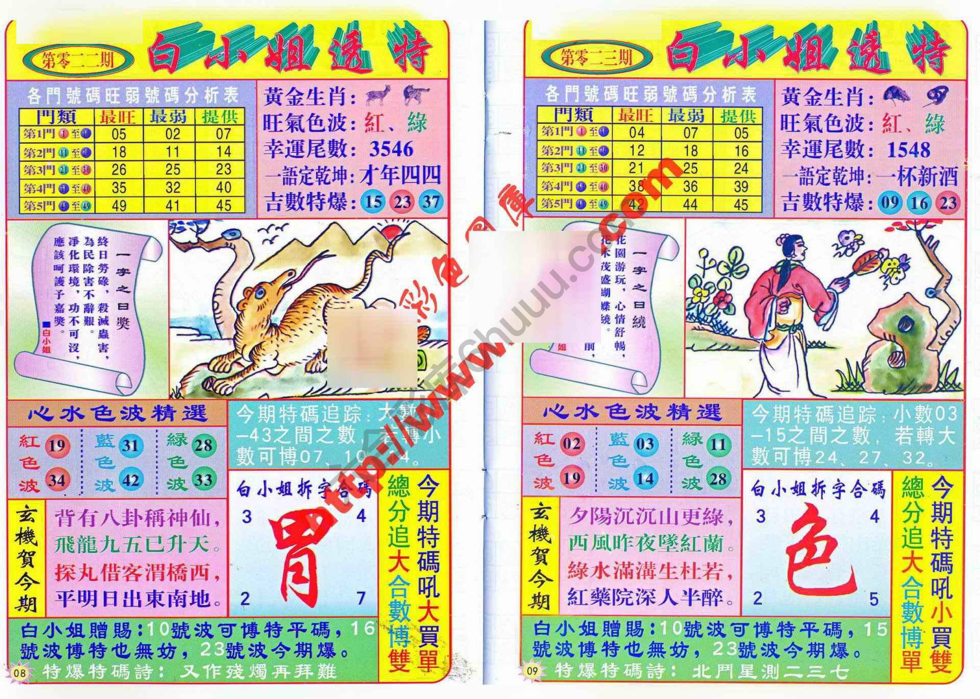 白小姐透特