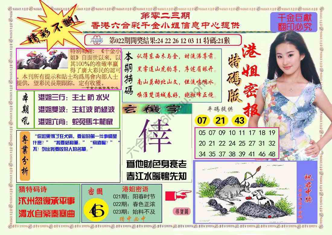 港姐密报