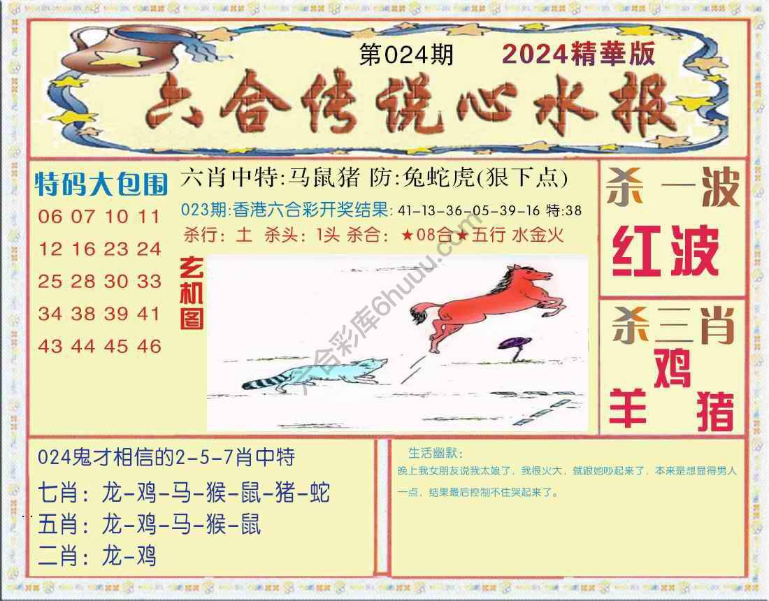 六合传说心水报