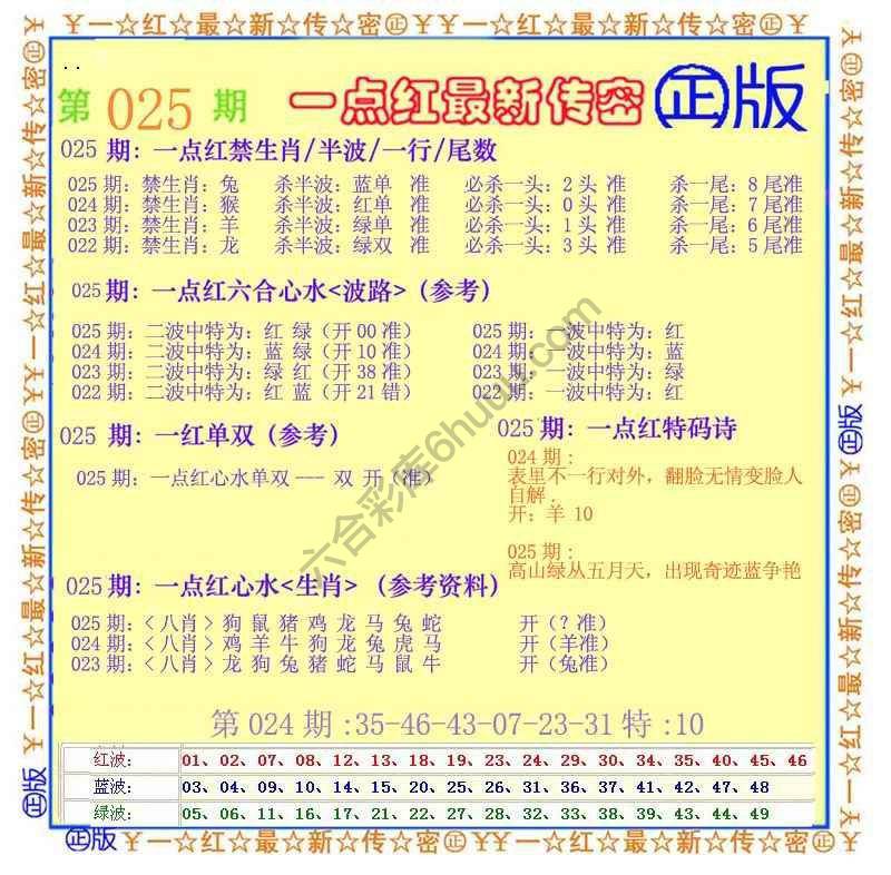 一点红最新传密