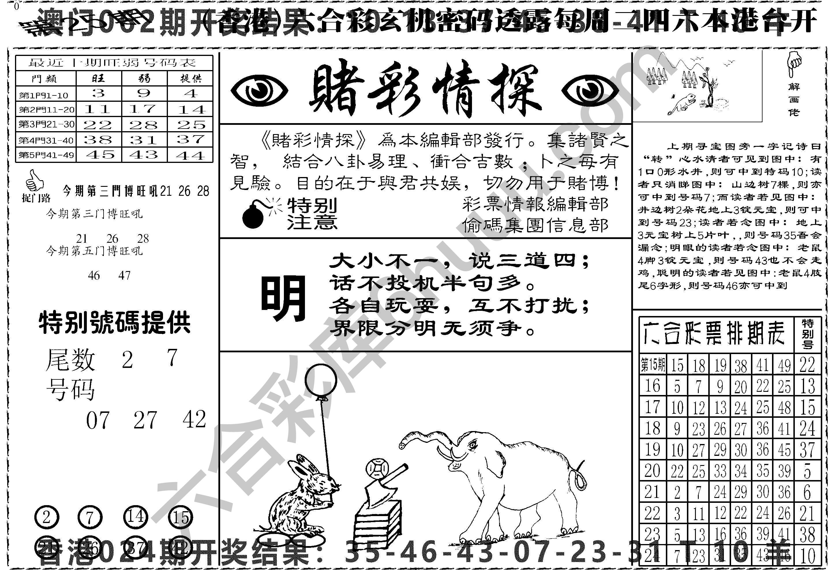 赌彩情探