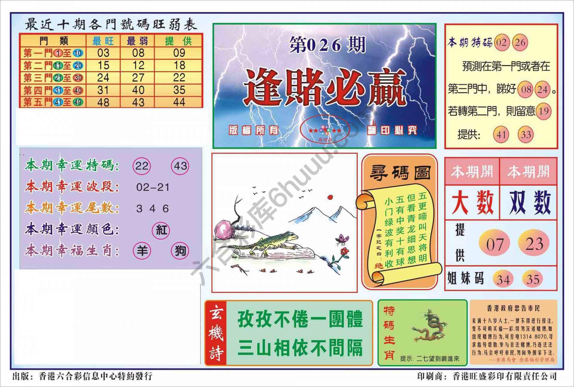 香港逢赌必羸