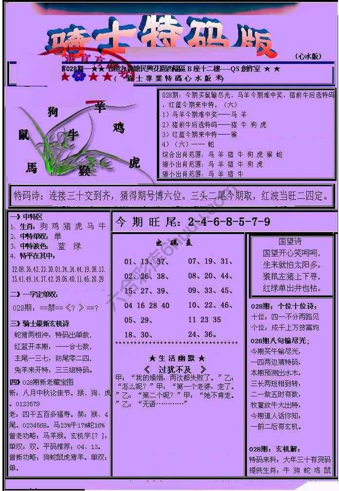 另类骑士特码版
