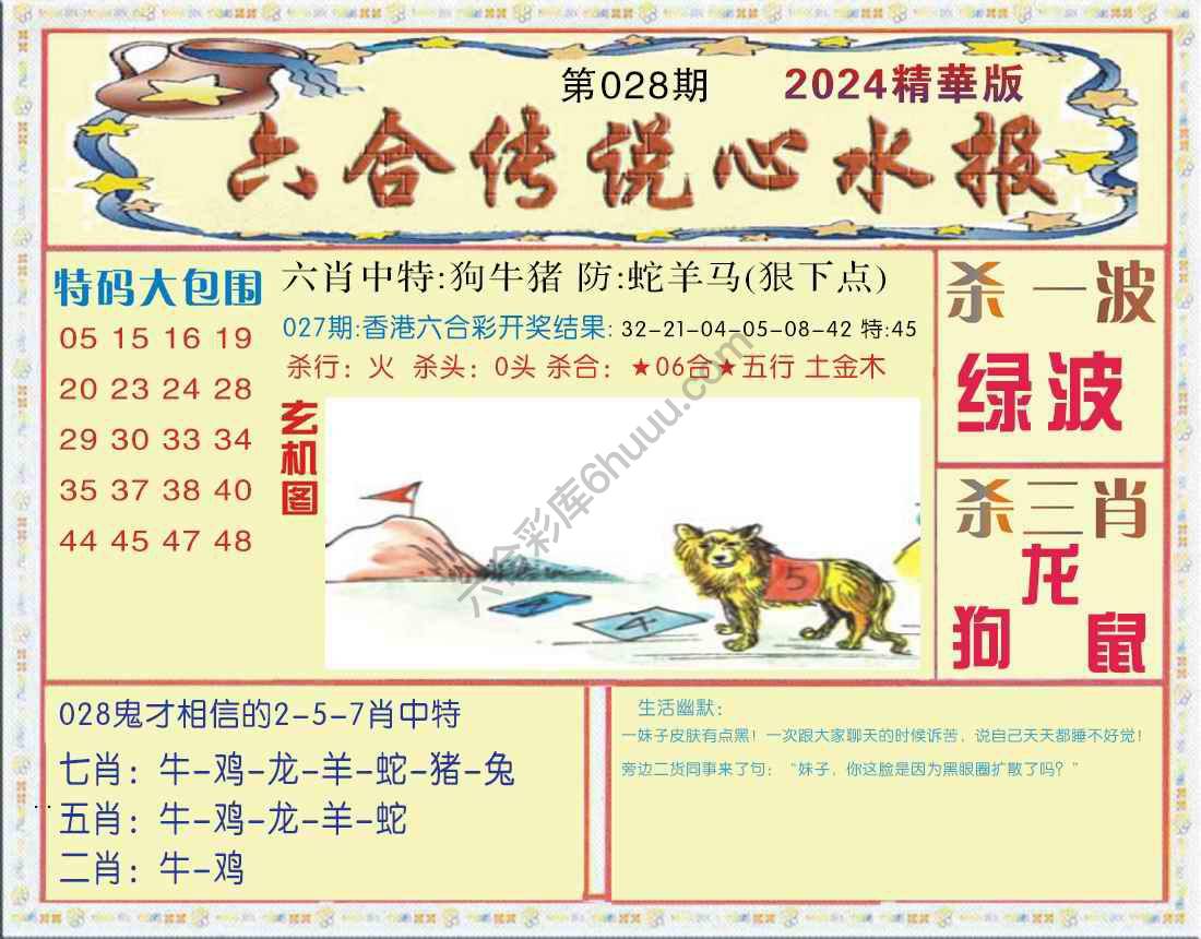 六合传说心水报